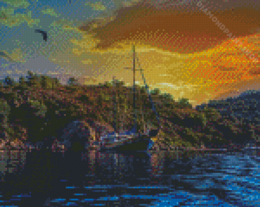 Turkey Marmaris Island Diamond Painting