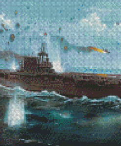 Uss Enterprise Ship Art Diamond Painting