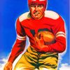 Vintage 1946 Football Diamond Painting