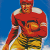 Vintage 1946 Football Diamond Painting