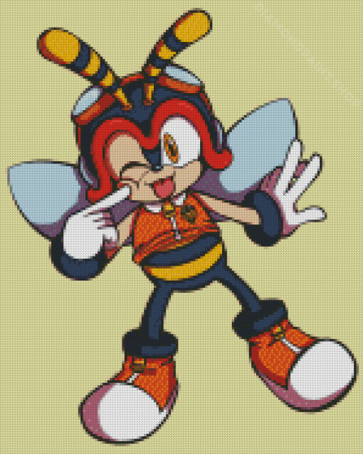 Aesthetic Charmy Bee Diamond Painting