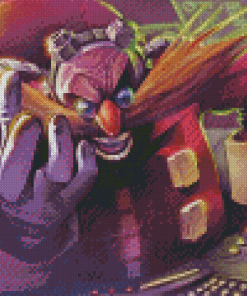 Aesthetic Doctor Eggman Diamond Painting