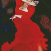 Aesthetic Flamenco Lady Diamond Painting