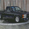 Black 1990 Chevy Diamond Painting