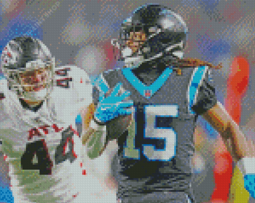 Carolina Panthers Team Player Diamond Painting