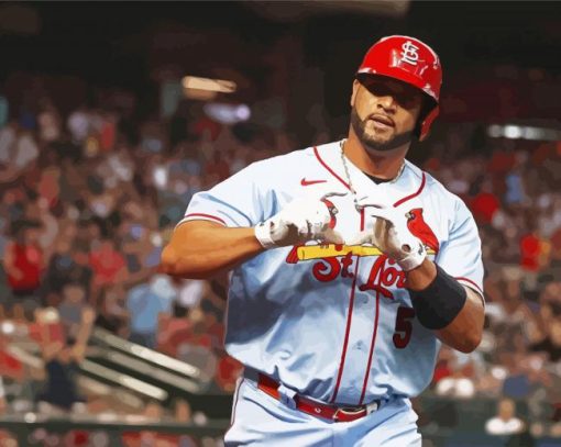 Cool Albert Pujols Diamond Painting