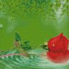 Cool Rose Water Diamond Painting