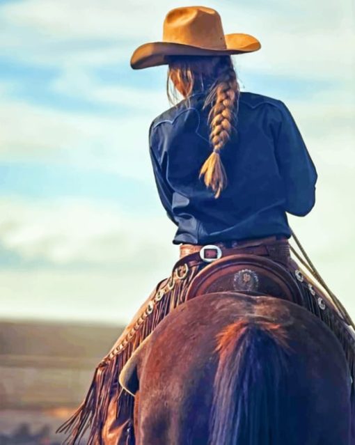 Cowgirl Diamond Painting