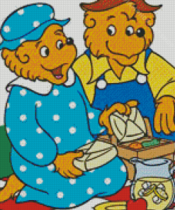 Cute The Berenstain Bears Diamond Painting