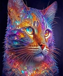 Galaxy Cat Diamond Painting