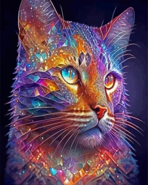 Galaxy Cat Diamond Painting