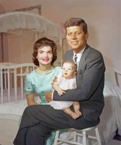 Jfk And Jackie Diamond Painting