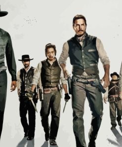 Magnificent Seven Movie Diamond Painting