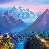 Nepal Mountains Diamond Painting