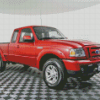 Red 2007 Ford Ranger Diamond Painting