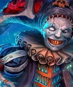 Scary Clown Diamond Painting