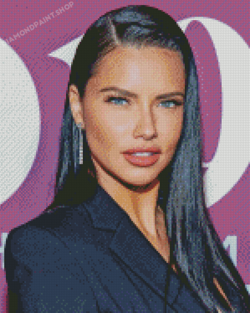 The Brazilian Model Adriana Lima Diamond Painting