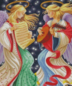 The Muscian Angels Diamond Painting