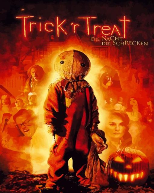 Trick R Treat The Movie Poster Diamond Painting