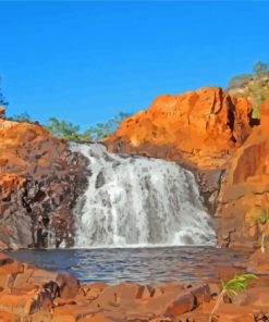 Waterfall Kakadu Diamond Painting