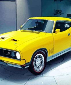 Yellow Xb Gt Falcon Diamond Painting