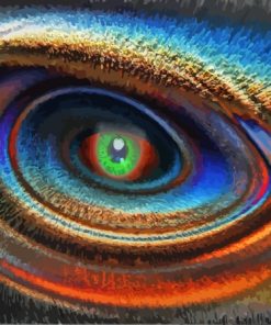 Aesthetic Abstract Eye Diamond Painting