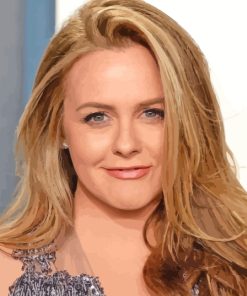 American Actress Alicia Silverstone Diamond Painting