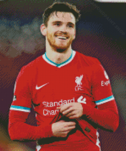 Andy Robertson Liverpool Footballer Diamond Painting