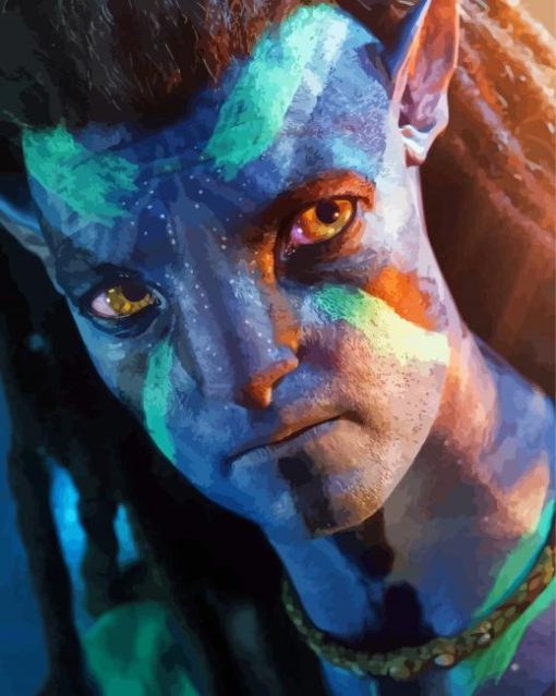 Avatar Jake Sully Diamond Painting