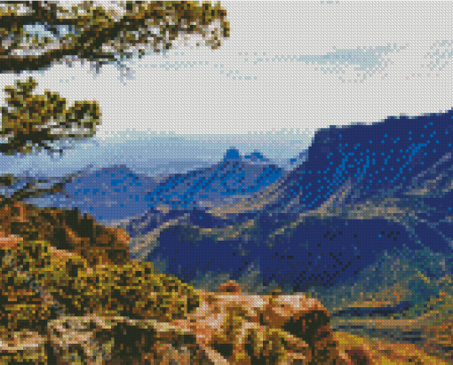 Big Bend National Park Landscape Diamond Painting