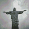 Black And White Christ The Redeemer Diamond Painting