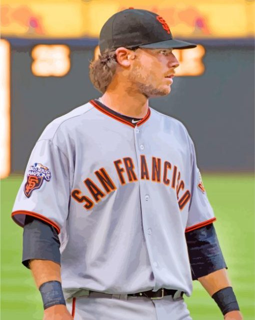 Brandon Crawford San Francisco Giants Diamond Painting