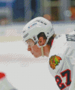 Chicago Blackhawks Player Side Profile Diamond Painting