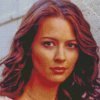 Close Up Amy Acker Diamond Painting