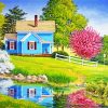 Country Spring Art Diamond Painting