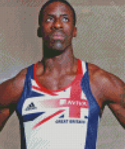 Dwain Chambers British Champion Diamond Painting