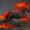 Fire Horse Diamond Painting