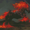 Fire Horse Diamond Painting