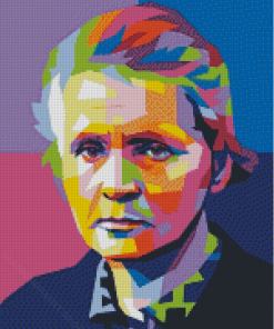 Marie Curie Pop Art Diamond Painting