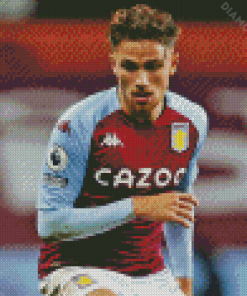 Matty Cash Aston Villa Diamond Painting