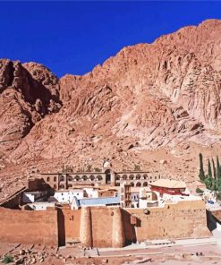 Mount Sinai St Catherines Monastery Diamond Painting