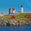 Nubble Lighthouse York Diamond Painting