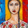 Romanian Girl Diamond Painting