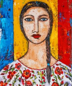 Romanian Girl Diamond Painting