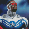 Sam Wilson Superhero Diamond Painting