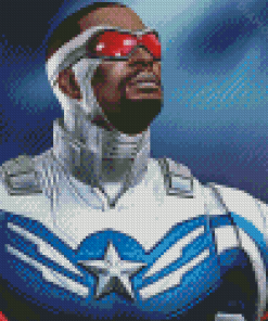 Sam Wilson Superhero Diamond Painting