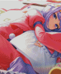 Sleepy Princess In The Demon Castle Diamond Painting