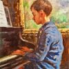 Stanhope Forbes The Young Pianist Diamond Painting