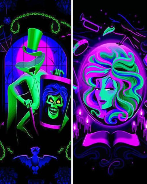 The Haunted Mansion Diamond Painting