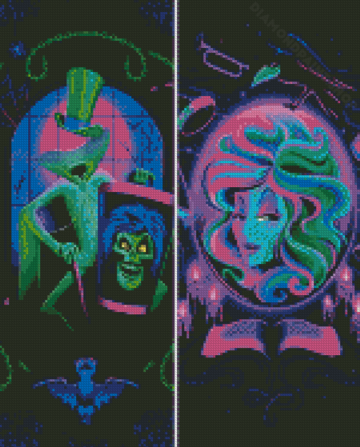 The Haunted Mansion Diamond Painting